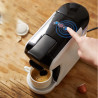 HIBREW 4-en-1 : cafetière automatique avec mousseur à lait et plateau